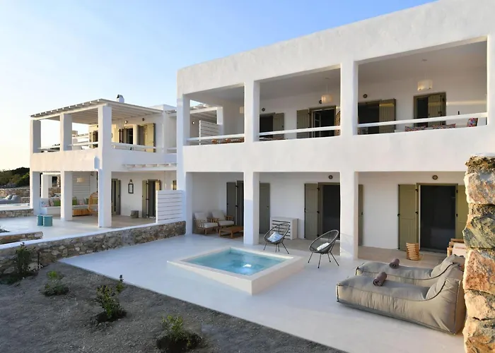 Luxury Paros Ianthe Striking Beauty 4 Bedrooms * Pounda