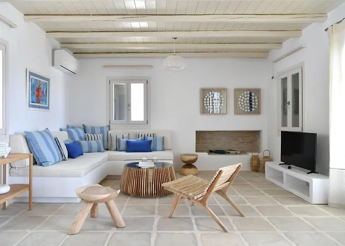 Vila Luxury Paros Ianthe Striking Beauty 4 Bedrooms *
